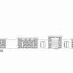 plan 240-0194 front view elevation