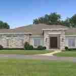 plan 240-0194 front view rendering