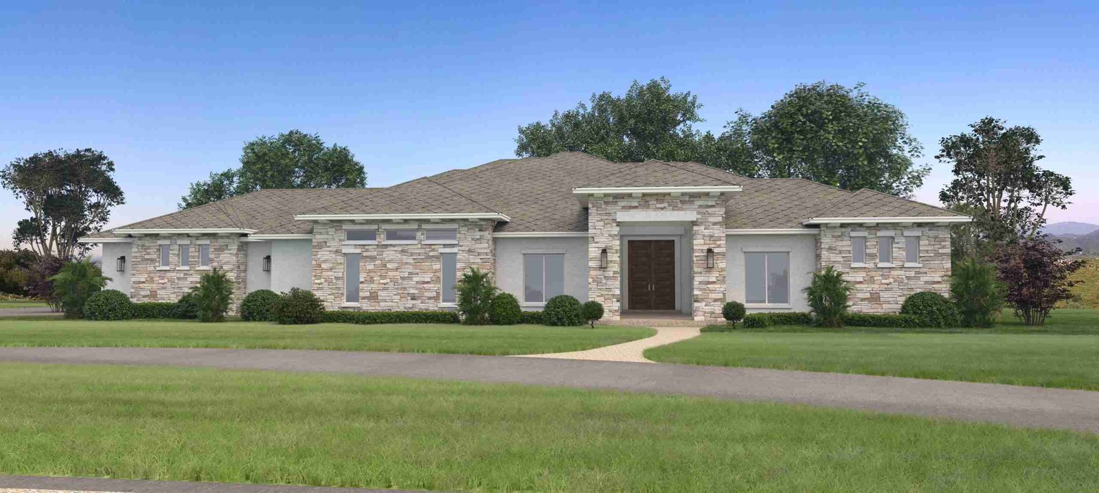 plan 240-0194 front view rendering