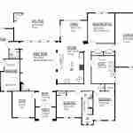 plan 240-0197 main level floor plan