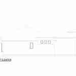 plan 240-0197 left view elevation