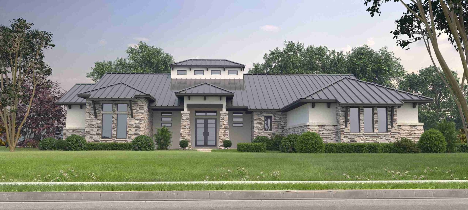 plan 240-0198 front view rendering