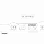 plan 240-0200 rear view elevation