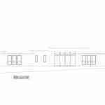 plan 240-0202 rear view elevation