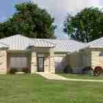 plan 240-0202 front view rendering