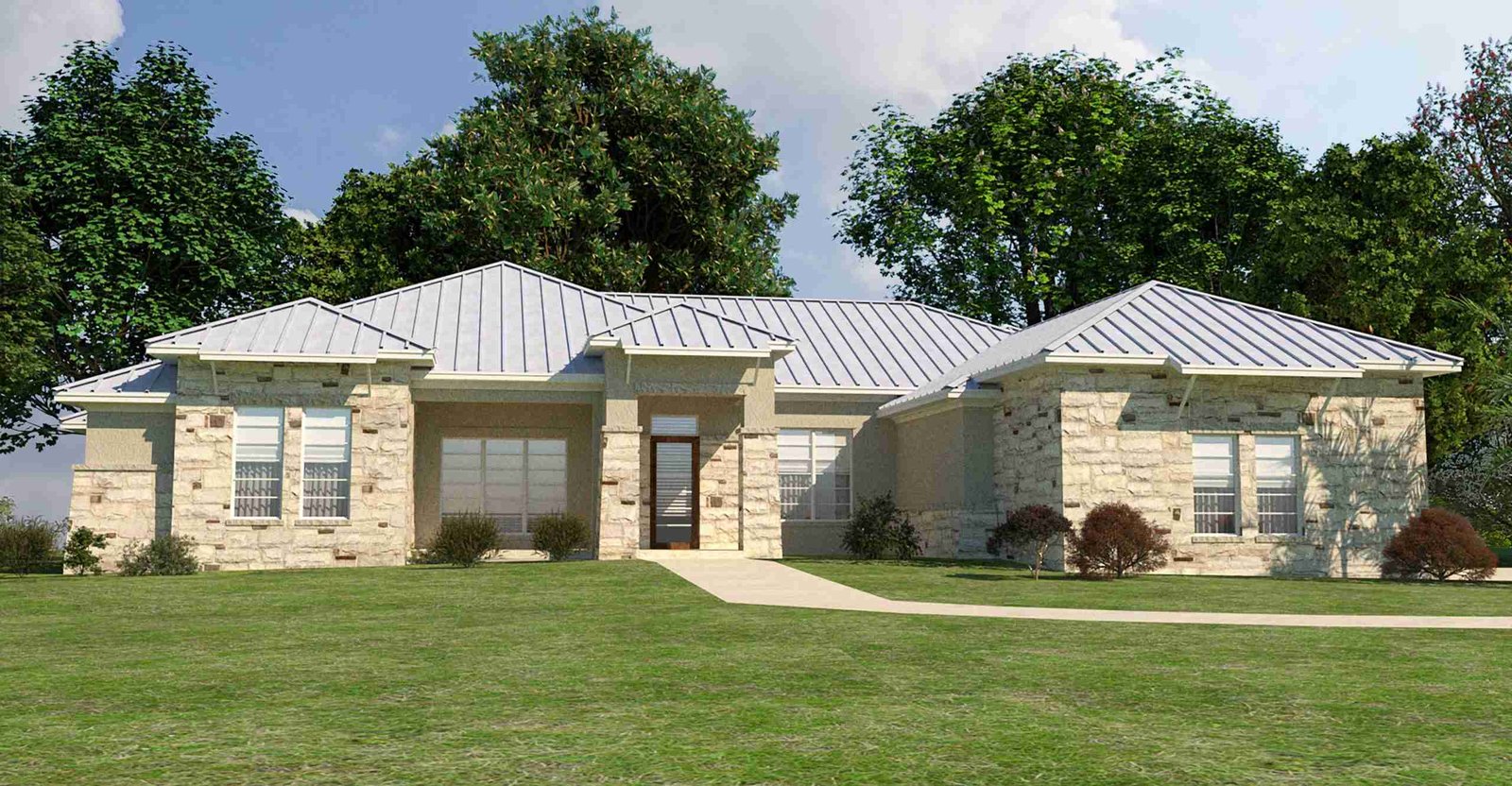 plan 240-0202 front view rendering