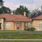 plan 240-0203 front view rendering