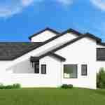 plan 240-0207 right side view rendering