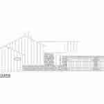 plan 240-0210 left view elevation