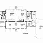 plan 240-0230 main level floor plan