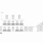 plan 240-0230 front view elevation