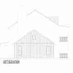 plan 240-0230 left view elevation