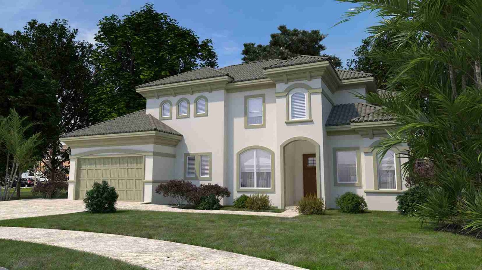 plan 240-0213 front view rendering