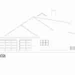 plan 240-0215 right view elevation