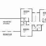 plan 240-0215 second level floor plan