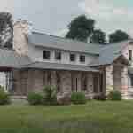 plan 240-0216 left front angle view rendering