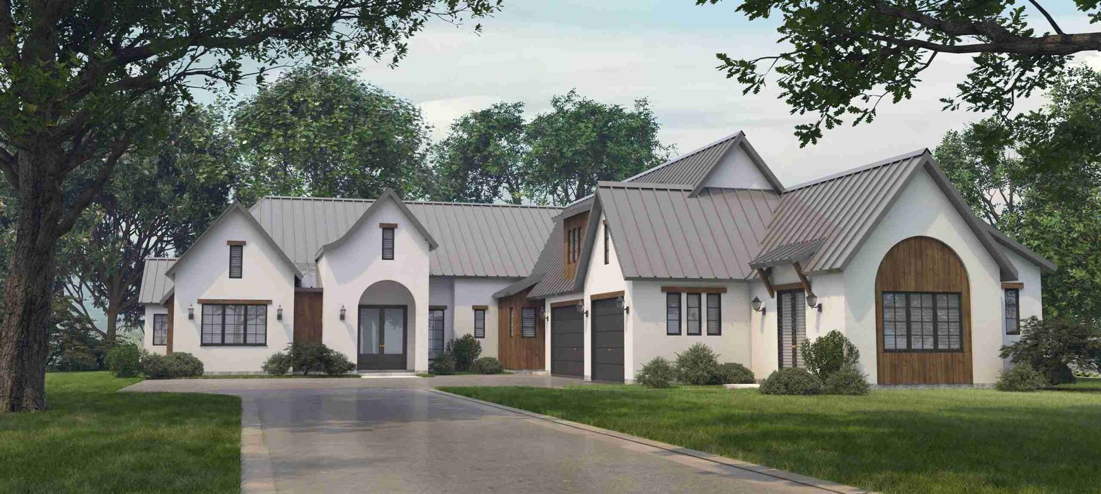 plan 240-0226 front view rendering