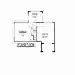 plan 250-0228 second level floor plan