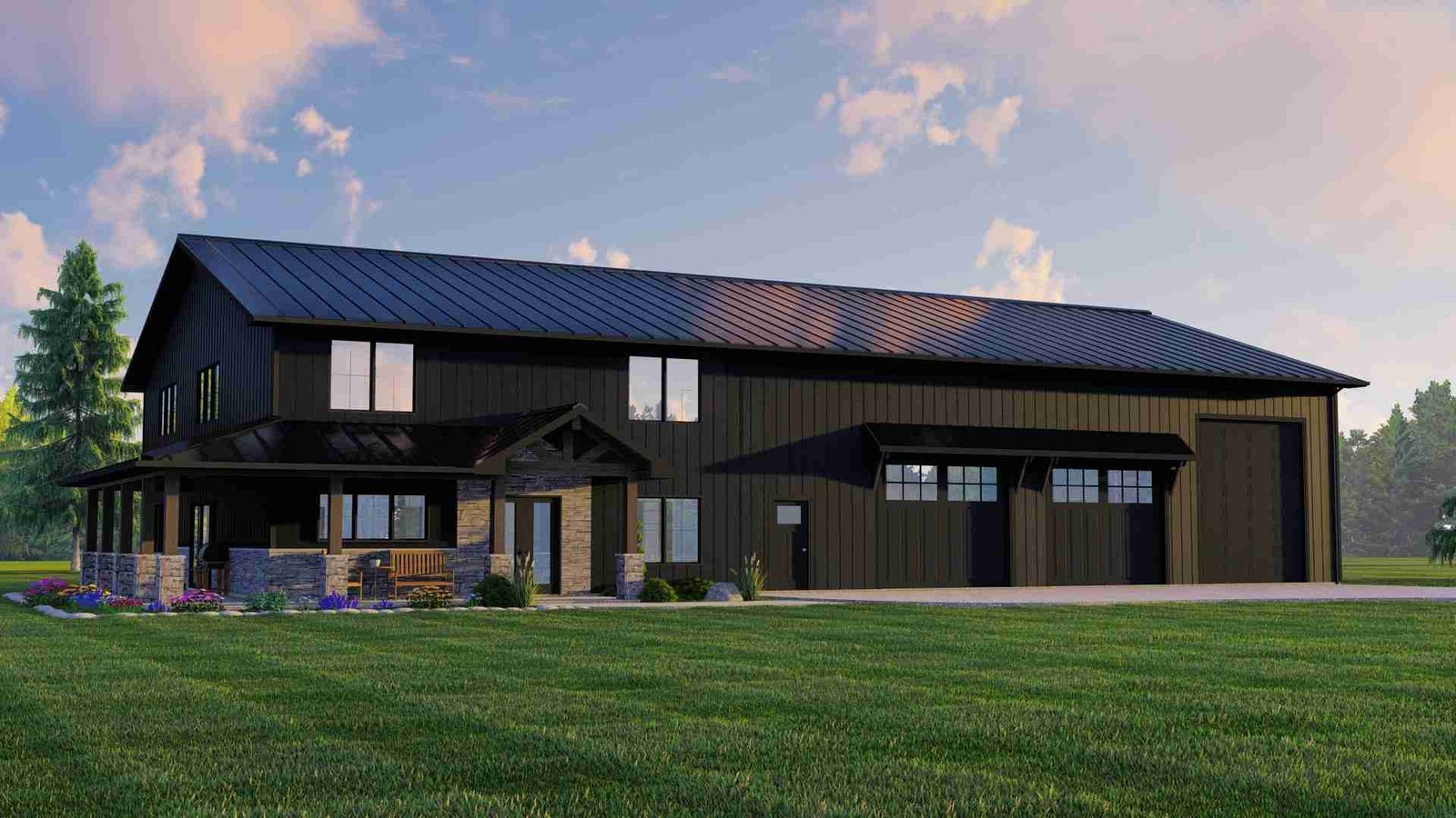 plan 580-1033 front view rendering