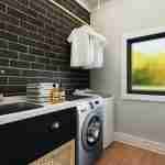 plan 580-1014 laundry room rendering