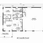 plan 580-1019 main level floor plan