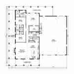 plan 580-1020 main level floor plan