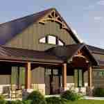 plan 580-1020 close up front view rendering