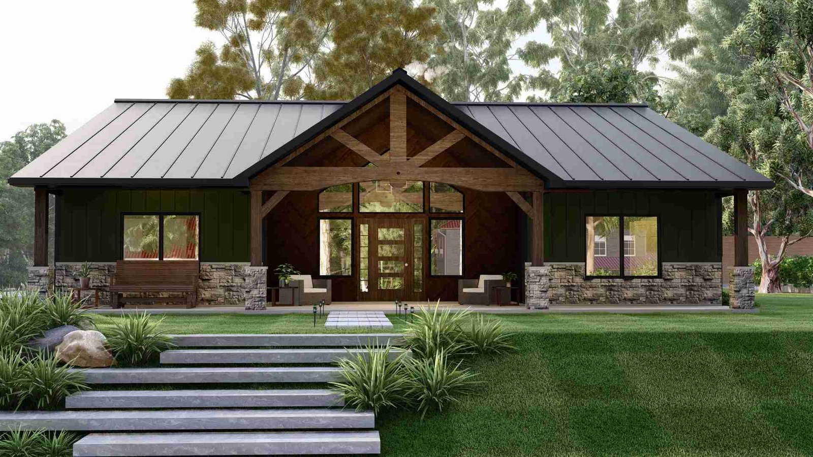 plan 580-1002 front rendering