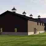 plan 580-1007 right side view rendering