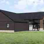 plan 580-1014 left angle view rendering