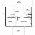 plan 580-1009 basement floor plan