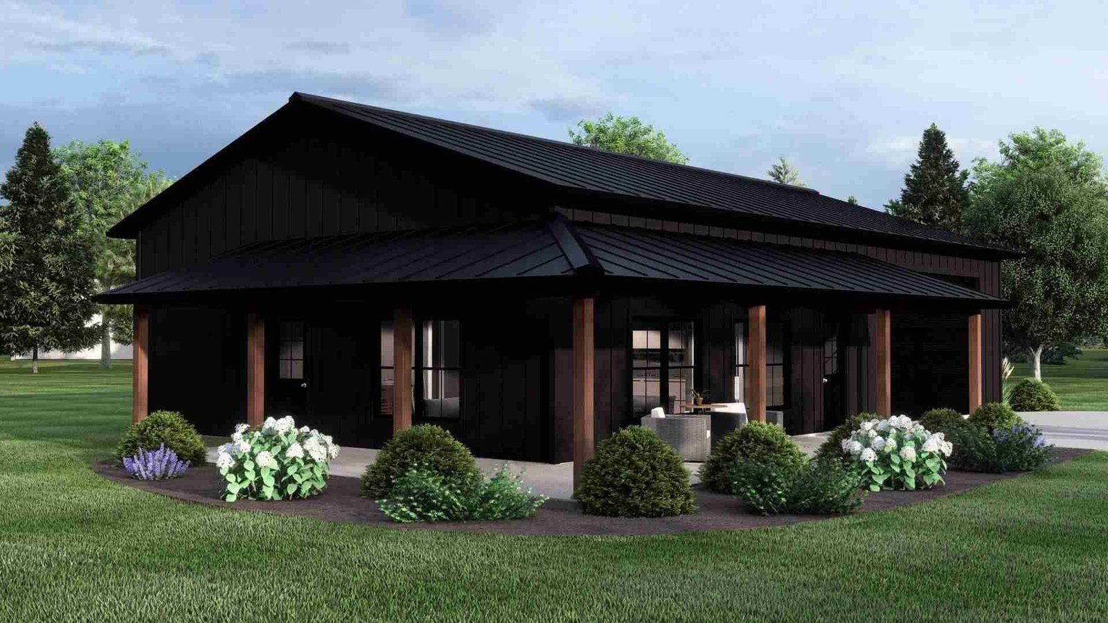 plan 580-1004 front view rendering