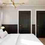 plan 580-1013 second bedroom side view rendering