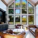 plan 580-1014 living area close-up rendering