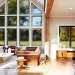 plan 580-1014 side living area rendering