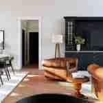 plan 580-1014 living and dining area rendering