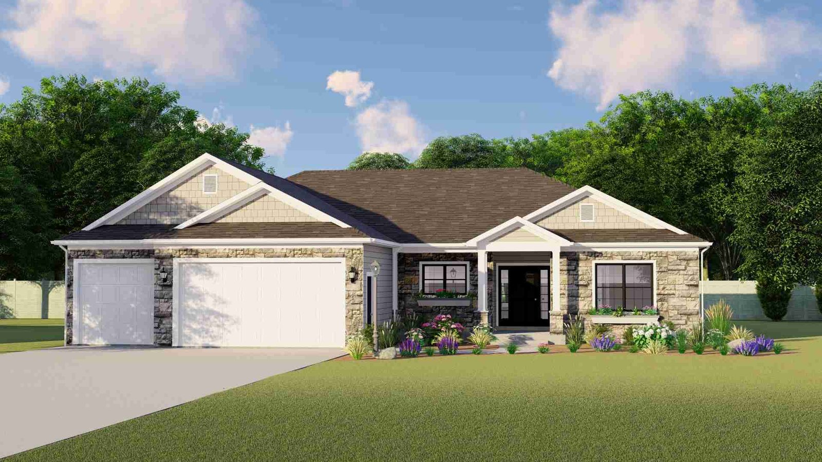 plan 580-1088 front view rendering