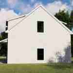 plan 580-1061 right side view rendering