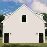 plan 580-1061 left side view rendering