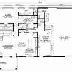 plan 580-1051 first level floor plan