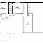 plan 580-1051 second level floor plan