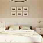 plan 580-1093 master bedroom rendering