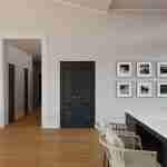 plan 580-1093 kitchen view to hallway rendering