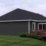 plan 580-1082 right side rendering