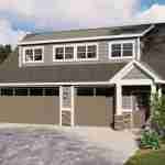 plan 580-1130 front view rendering
