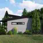 plan 580-1108 right side view rendering