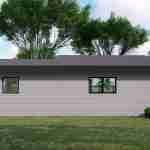 plan 580-1108 rear view rendering