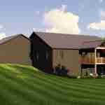 plan 580-1149 rear left angle rendering