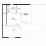 plan 580-1178 second level floor plan