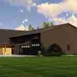 plan 580-1178 right side view rendering